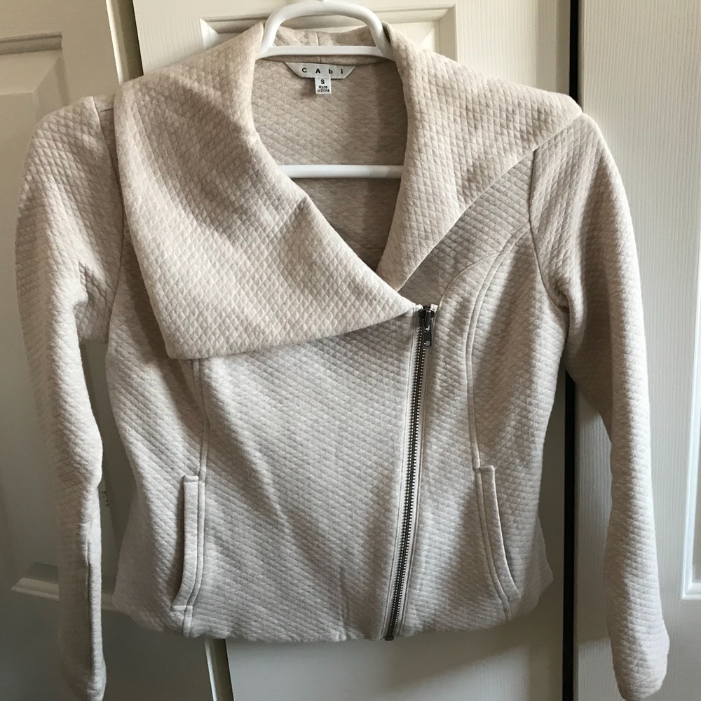 CAbi  cropped knit jacket